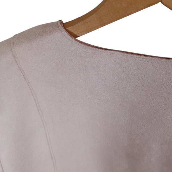 INDUSTRY 🩷 》Faux Suede Peplum Jacket - Picture 7 of 16